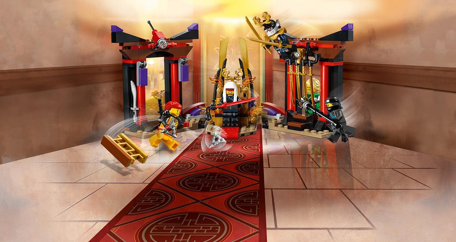Конструктор Lego Ninjago – Решающий бой в тронном зале  